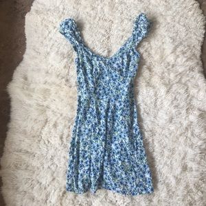 Urban Outfitters Blue Floral Dress